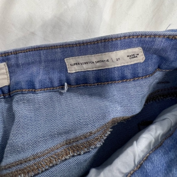 PacSun Super Stretch Shortie Jean Shorts - Picture 8 of 9